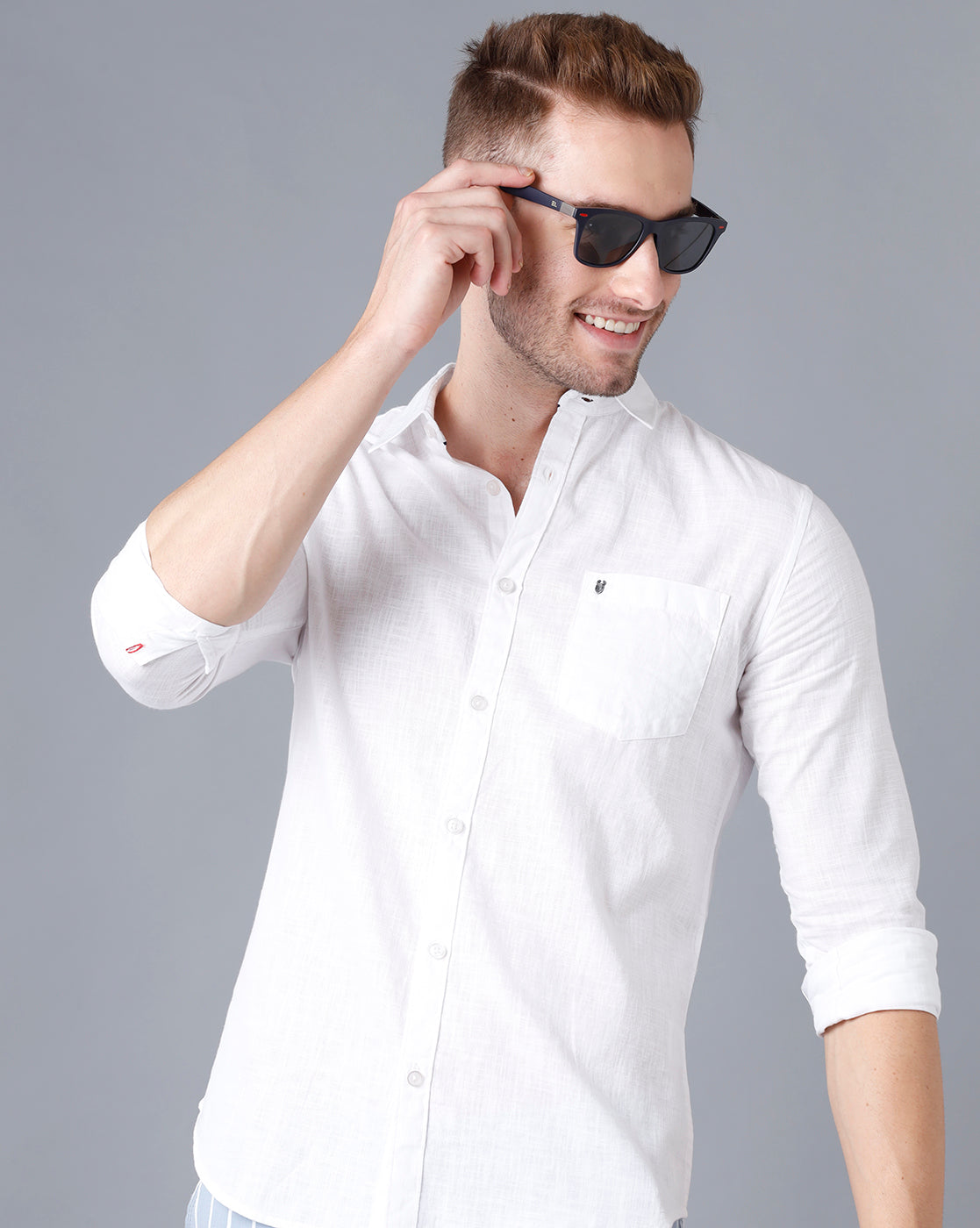 White Linen Shirt