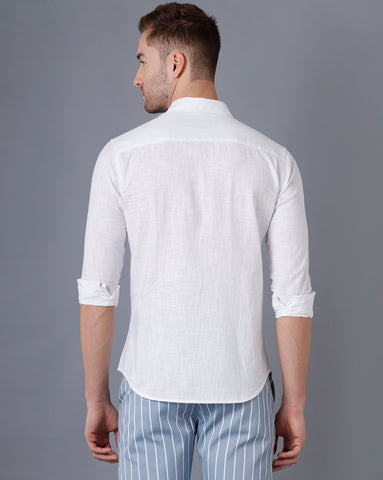 White Linen Shirt