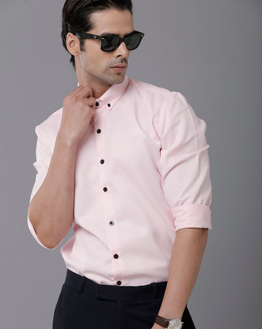Premium Pink Full Sleeve Shirt