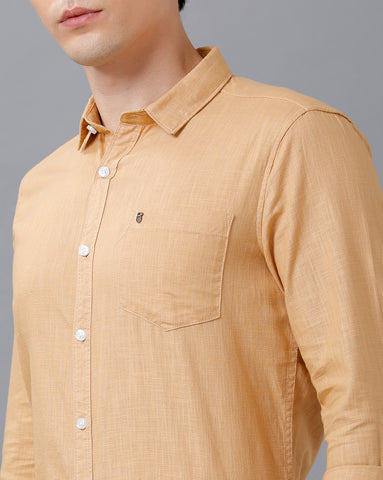 Nude Slim Fit Full Shirt